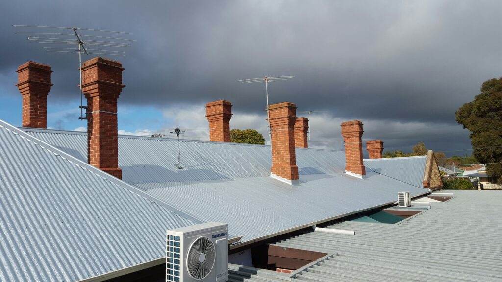 Roofing Constructions Edwardstown - Recent commercial re-roofing work.